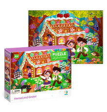 гр Пазл "Гензель та Гретель" 60 ел. 300715 (48) у коробці "Dodo"