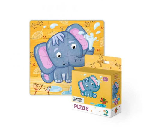гр Пазли "Слоненя" 300162 (40) "Dodo" 16 пазлів гр Пазли "Слоненя" 300162 (40) "Dodo" 16 пазлів