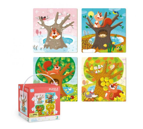 гр Пазли 4 в 1 "Пори року" 300125 (12) "Dodo" гр Пазли 4 в 1 "Пори року" 300125 (12) "Dodo"
