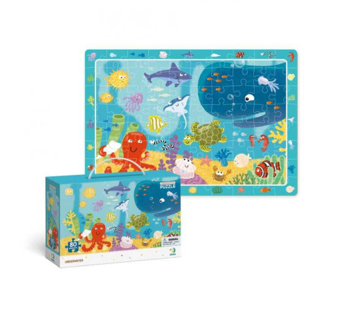 гр Пазли обсерваційні "Підводне життя" 300134 (12) 80 ел., "Dodo" гр Пазли обсерваційні "Підводне життя" 300134 (12) 80 ел., "Dodo"