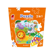 гр Пазли Зоопарк RK1140-06 (16) "Vladi Toys", 49 елементів