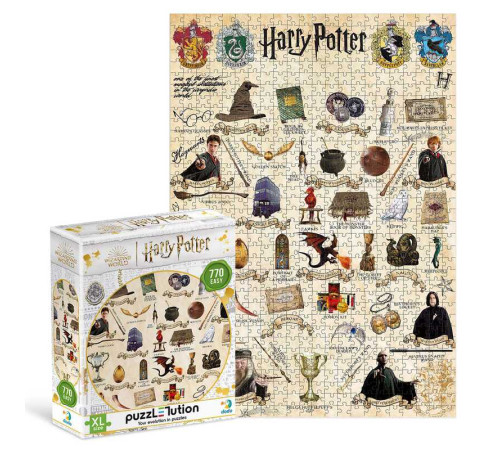 гр Пазл Easy-ХL "Посібник для чарівників" 200569 (22) "DoDo", 770 елементів, в коробці гр Пазл Easy-ХL "Посібник для чарівників" 200569 (22) "DoDo", 770 елементів, в коробці