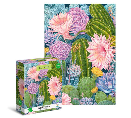 гр Пазл Easy-L "Ботаніка. Кактуси та сукуленти" 300613 (24) "DoDo", 400 елементів, в коробці гр Пазл Easy-L "Ботаніка. Кактуси та сукуленти" 300613 (24) "DoDo", 400 елементів, в коробці