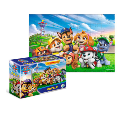 гр Пазл-міні "Зустріч біля вежі" 200688 (44) "DoDo", герої, 35 елементів, розмір - 20х13 см, в коробці гр Пазл-міні "Зустріч біля вежі" 200688 (44) "DoDo", герої, 35 елементів, розмір - 20х13 см, в коробці