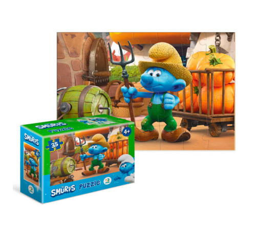 гр Пазл-міні "Фермер з гарбузами" 200693 (44) "DoDo", герой, 35 елементів, розмір - 20х13 см, в коробці гр Пазл-міні "Фермер з гарбузами" 200693 (44) "DoDo", герой, 35 елементів, розмір - 20х13 см, в коробці