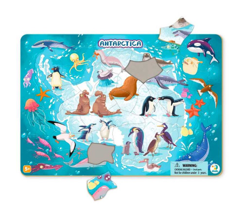 гр Пазли з рамкою "Антарктида" R 300176 (24) "Dodo", 53 елементи – в наличии! Купите сейчас у KAZKOVA