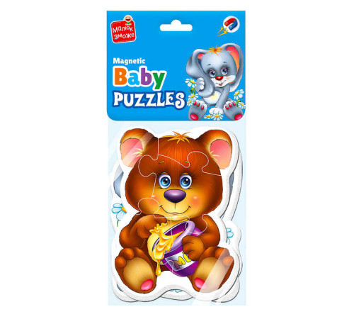гр Гра розвиваюча пазли бейбі магнітні "Малюк зможе. Лісові жителі" VT3208-17 (50) "Vladi Toys" – в наличии! Купите сейчас у KAZKOVA
