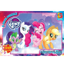 гр Пазли 117 ел."G-Toys" "My little Pony" MLP 015 (62) +постер