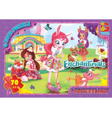 гр Пазли 70 ел. "G Toys" "Enchantimals" EA 213 (62) +постер