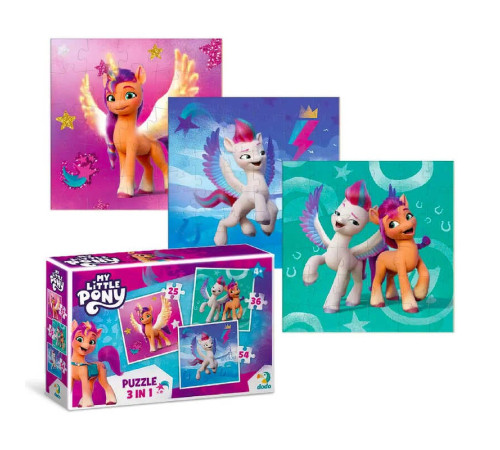 гр Пазл 3 в 1 "My Little Pony" 200384 (16) "Dodo"