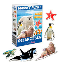 гр Магнітні пазли “Ocean and Sea" ML4031-35 EN (70) "Magdum", англ. мова, в коробці