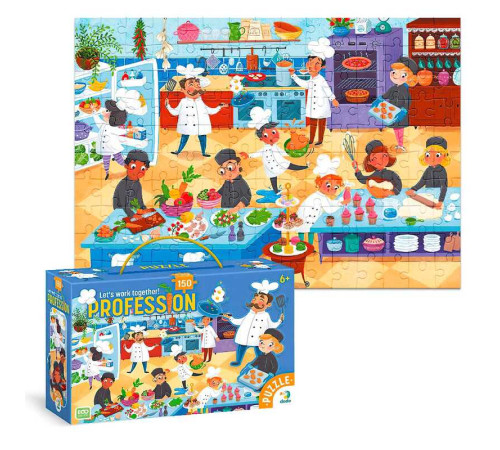 гр Пазл "Професії. Повар" 300620 (48) "DoDo" гр Пазл "Професії. Повар" 300620 (48) "DoDo"