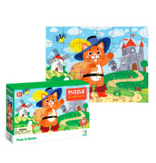 гр Пазл "Кіт у чоботях" 300693 (96) "DoDo", 30 елементів, в коробці