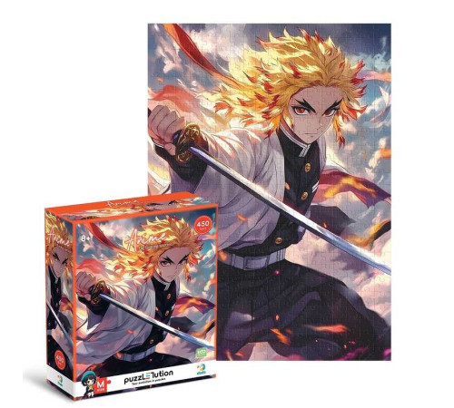 гр Пазл Hard-M "Полум’яний воїн" 300675 (30) "DoDo", 450 елементів, в коробці гр Пазл Hard-M "Полум’яний воїн" 300675 (30) "DoDo", 450 елементів, в коробці