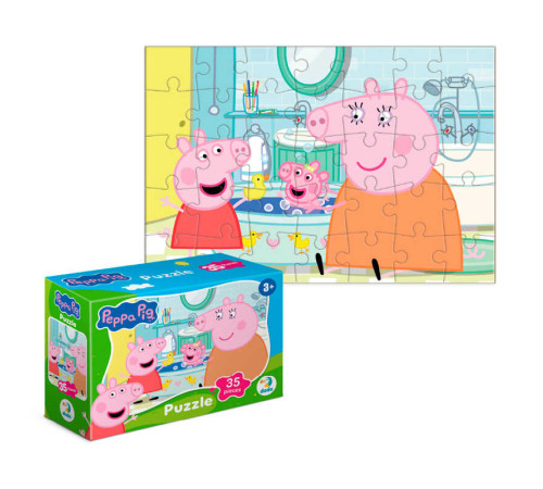 гр Пазл-міні "Качечки у ванній" 200679 (44) "DoDo", герої, 35 елементів, розмір - 20х13 см, в коробці гр Пазл-міні "Качечки у ванній" 200679 (44) "DoDo", герої, 35 елементів, розмір - 20х13 см, в коробці