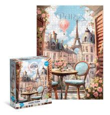гр Пазл Medium-XL "Міста. Париж" 300650 (22) "Dodo", 1000 елементів, в коробці