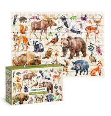 гр Монтессорі пазл "Лісові тварини" 300638 (24) "DoDo" в коробці