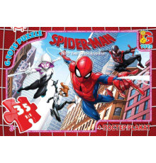 гр Пазли 35 ел. "G-Toys" "Спайдер Мен" SM 880 (62) + постер