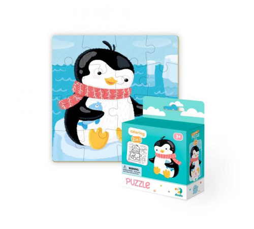 гр Пазли 2 в 1 "Пінгвіни" 300122 (40) "Dodo" – в наличии! Купите сейчас у KAZKOVA