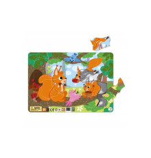 гр Пазл з рамкою "Білочки" R 300224 (24) "Dodo"