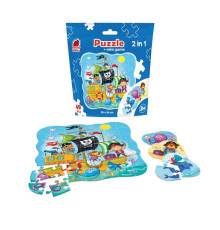 гр Пазли "Пірати" RK1140-04 (16) "Vladi Toys", 49 елементів