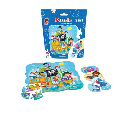 гр Пазли "Пірати" RK1140-04 (16) "Vladi Toys", 49 елементів – в наличии! Купите сейчас у KAZKOVA