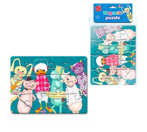 гр Пазли магнітні бейбі "Малюк зможе. Звірята" VT3301-01 (50) "Vladi Toys", в пакеті гр Пазли магнітні бейбі "Малюк зможе. Звірята" VT3301-01 (50) "Vladi Toys", в пакеті