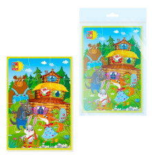 гр М`які пазли А5 "Малюк зможе. Теремок" VT1103-95 (50) "Vladi Toys"