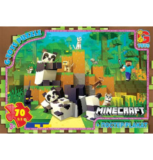 гр Пазли 70 ел. "G-Toys" "MINECRAFT" MC 801 (62) + постер