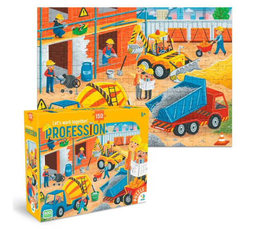 гр Пазл "Професії. Будівельник" 300703 (12) "DoDo"