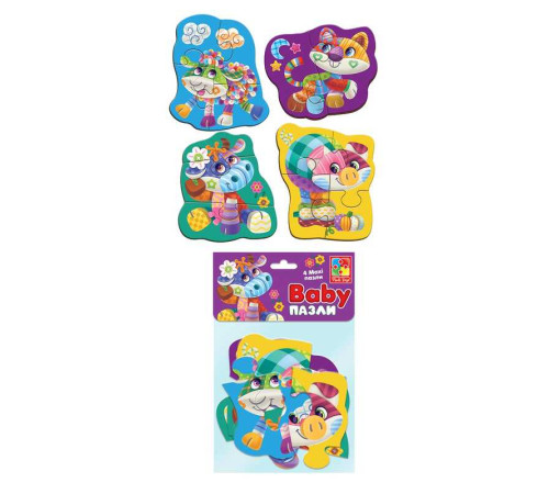 гр Бебі MAXI пазли картонні "Диво-ферма" VT 1722-19 (24) "Vladi Toys" – в наличии! Купите сейчас у KAZKOVA