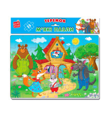 гр М`які пазли А4 "Малюк зможе. Теремок" VT1102-29 (50) "Vladi Toys"