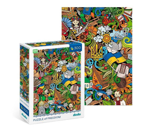 гр Пазл "Український настрій" 300587 (22) "DoDo", 300 елементів, в коробці гр Пазл "Український настрій" 300587 (22) "DoDo", 300 елементів, в коробці