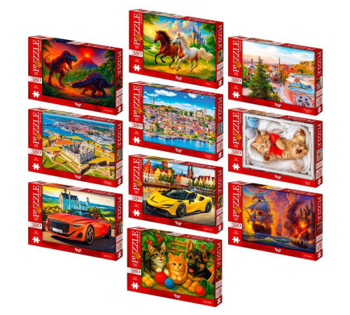гр Пазли с.7 C380-07-01,02,03,04...10 (10) "Danko Toys", 380 елементів, в коробці, ВИДАЄТЬСЯ ТІЛЬКИ МІКС ВИДІВ – в наличии! Купите сейчас у KAZKOVA