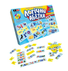 гр Пазли "Логічна Абетка" DT66Asp-U (12) "Danko Toys"