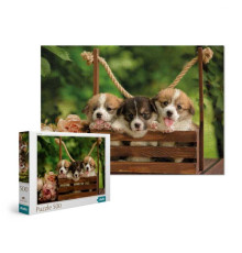 гр Пазл "Валлійські корги" картонний (8+) 500 ел. 300535 (18) "Dodo"