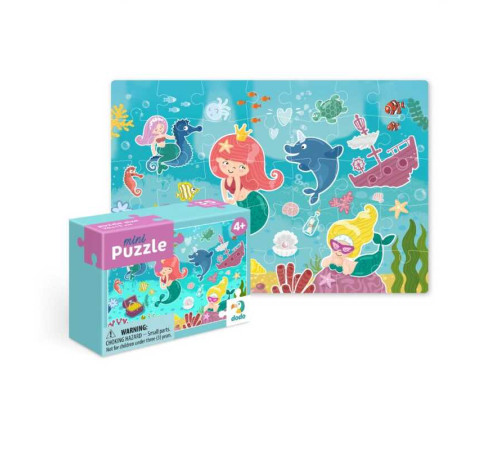 гр Пазли картонні (3-4 роки) Dodo міні "Милі Русалки" 300545 (24) 35 елементів "Dodo" – в наличии! Купите сейчас у KAZKOVA