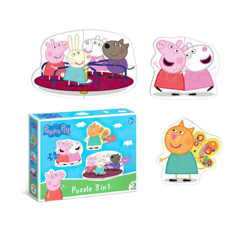 гр Пазл 3 в 1 "Peppa Pig" 200339 (36) "Dodo" – в наличии! Купите сейчас у KAZKOVA