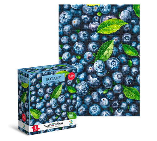 гр Пазл Hard-S "Ботаніка. Прекрасна чорниця" 300625 (32) "DoDo", 350 елементів, 32х23см, в коробці гр Пазл Hard-S "Ботаніка. Прекрасна чорниця" 300625 (32) "DoDo", 350 елементів, 32х23см, в коробці