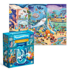 гр Пазл "Музей Океанаріум" 300641 (12) "DoDo", 150 елементів, розмір - 28х39, в коробці