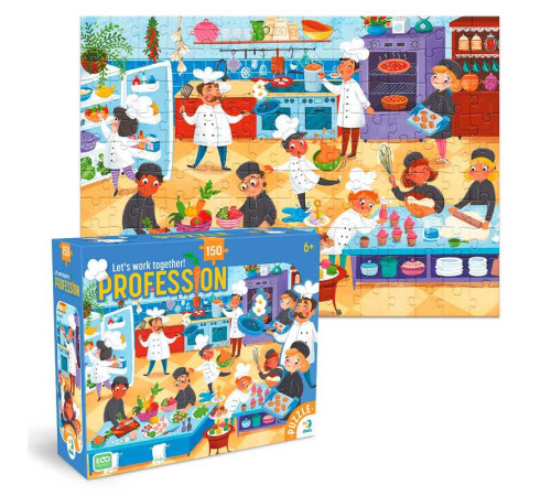 гр Пазл "Професії. Повар" 300700 (12) "DoDo"