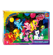 гр Пазли 35 ел. "G Toys" "My little Pony" MLP 007 (62) + постер