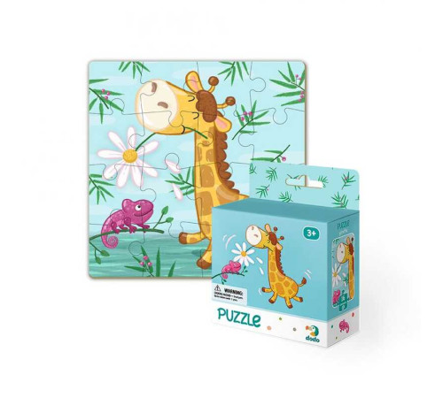 гр Пазли "Жирафа" 300163 (40) "Dodo", 16 елементів, в коробці – в наличии! Купите сейчас у KAZKOVA