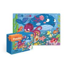 гр Пазли картонні (3-4 роки) міні "Підводні пригоди" 300546 (24) 35 елементів "Dodo"