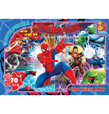 гр Пазли 70 ел. "G Toys" "Людина-павук" SM 904 (62)