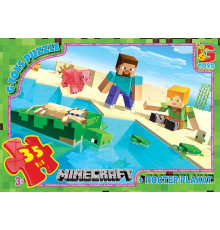 гр Пазли 35 ел. "G Toys" "MINECRAFT" MC 791 (62) + постер