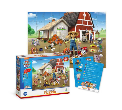 гр Вімельпазл 200452 (144) 60 елементів "Paw Patrol на фермі" в коробці "DoDo" гр Вімельпазл 200452 (144) 60 елементів "Paw Patrol на фермі" в коробці "DoDo"