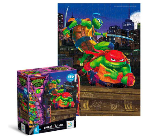 гр Пазл Medium-S "TMNT. Леонардо та Рафаель" 250 елементів 200528 (32) "DoDo" – в наличии! Купите сейчас у KAZKOVA