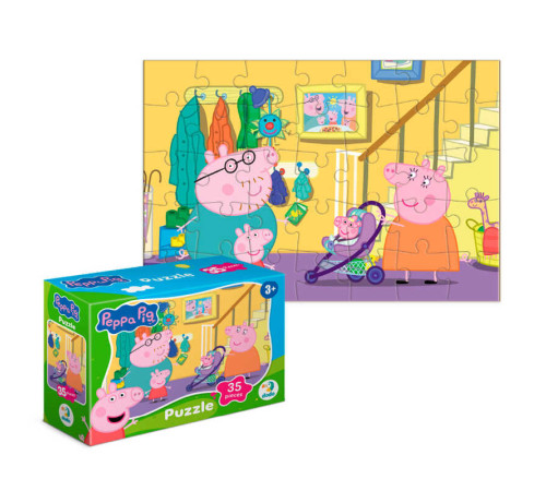 гр Пазл-міні "На прогулянку" 200678 (44) "DoDo", герої, 35 елементів, розмір - 20х13 см, в коробці гр Пазл-міні "На прогулянку" 200678 (44) "DoDo", герої, 35 елементів, розмір - 20х13 см, в коробці