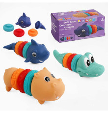 Пірамідка 1166 / 67/68 (108) 3 види, 5 текстурних елементів, в коробці, ВИДАЄТЬСЯ ТІЛЬКИ МІКС ВИДІВ